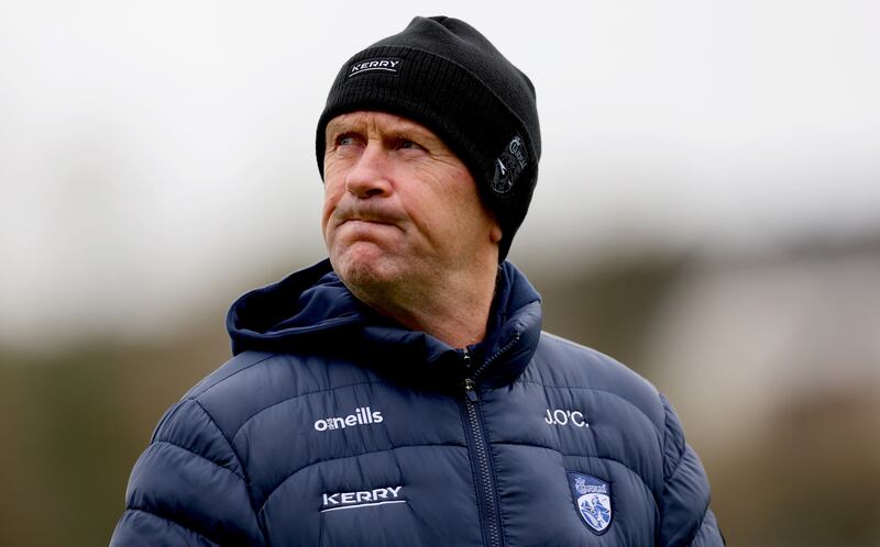 Kerry’s manager Jack O'Connor trying to find new players. Photograph: James Crombie/Inpho