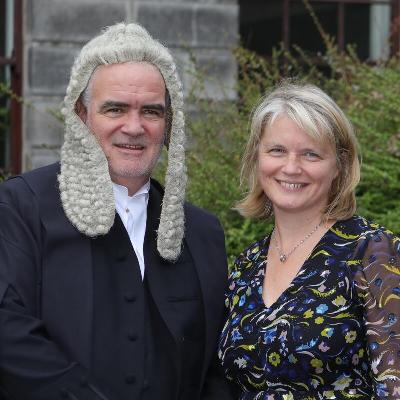 The late Noel Whelan with his wife, Sinead McSweeney. Whelan worked as a strategic adviser for the Yes campaign. Photograph: Collins