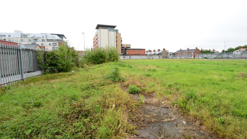 Legislation aimed at forcing councils to publish more information as to why they have not collected the derelict sites levy has been drafted by Sinn Féin. File photograph: Bryan O’Brien/The Irish Times