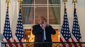 Trump says ‘don’t be afraid’ of Covid-19 as he returns to the White House