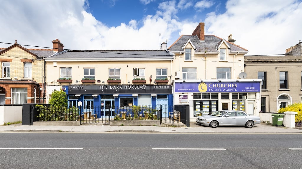 The  portfolio includes the premises of both the former Dark Horse pub and Churches Estate Agens