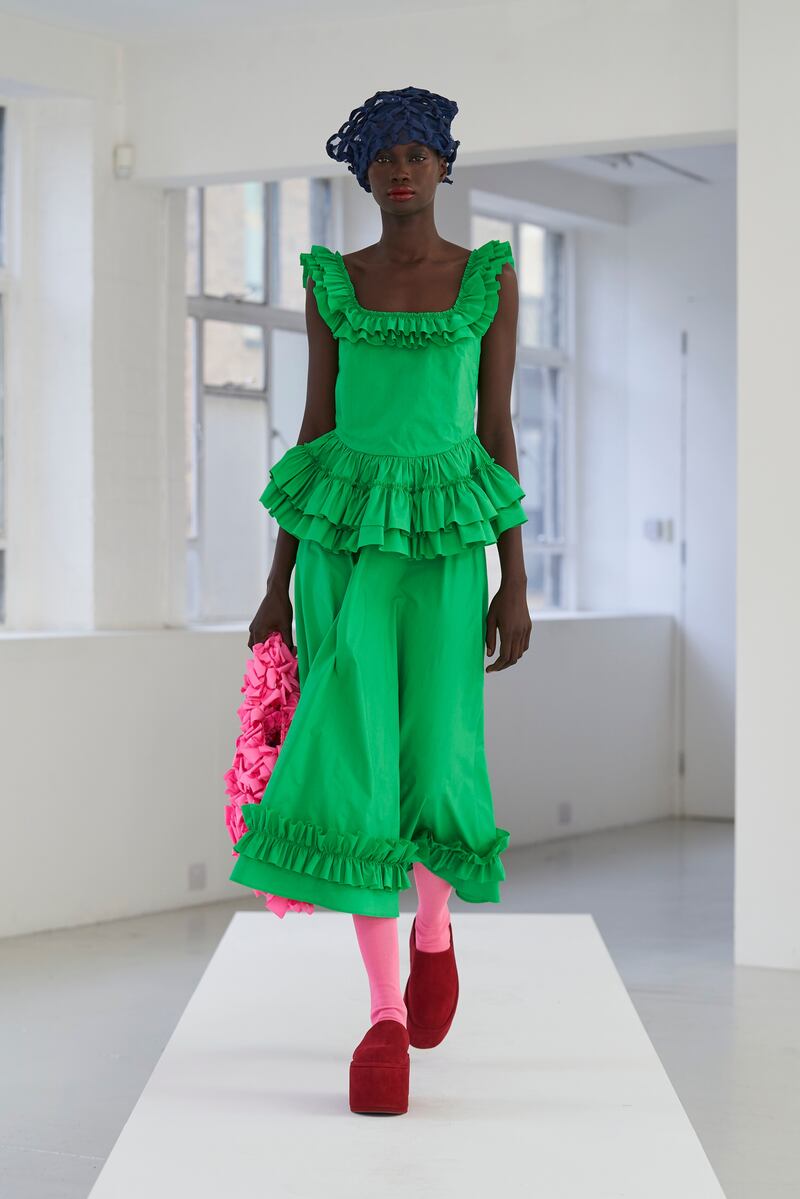 From Molly Goddard’s Spring Summer2021 collection. Photograph: Ben Broomfield