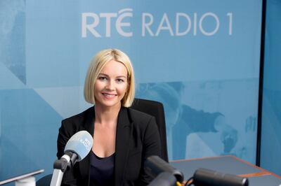 Claire Byrne: 'I just get very frightened when I think about what’s on social media.' Photograph: Andres Poveda/RTÉ