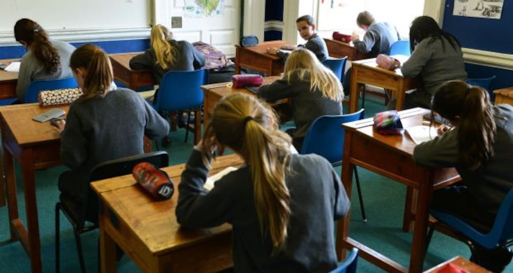 The Department of Education has has said that class sizes have fallen to a historic low at primary level Photograph: David Sleator
