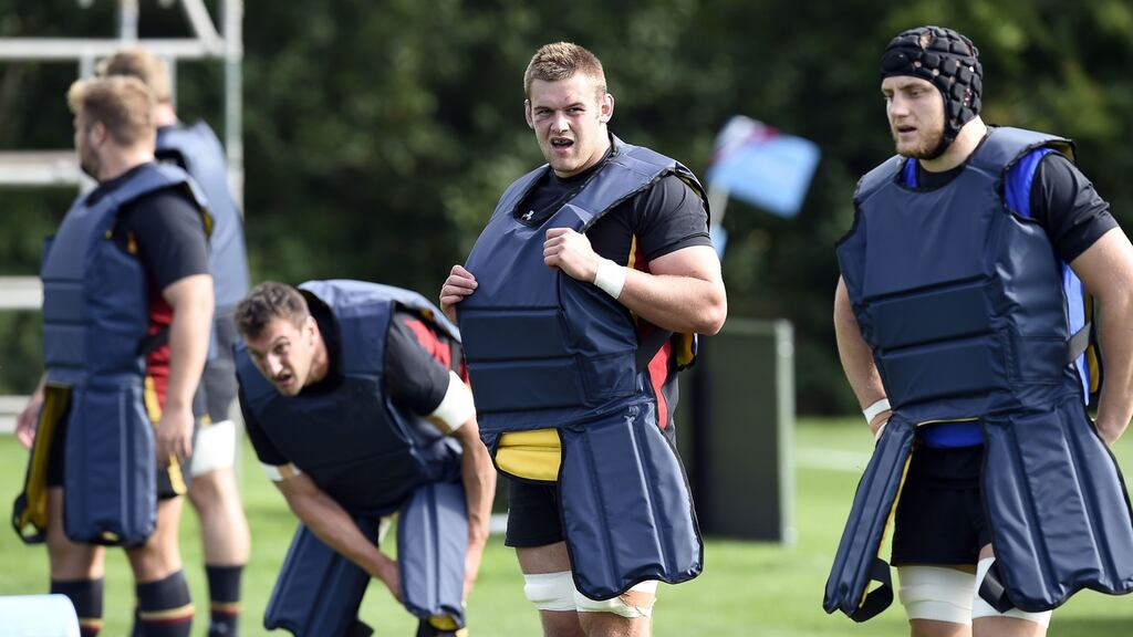 A group of Wales’ back-up players reportedly took part in training with the squad. Photograph: Getty Images