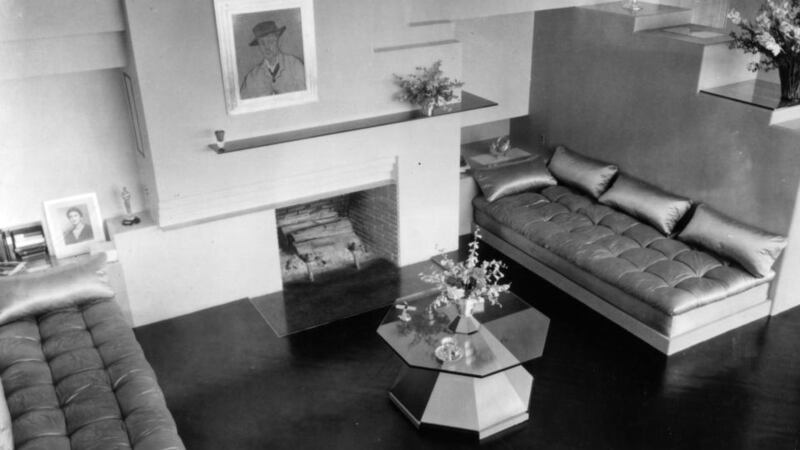 A room in the house outside Santa Barbara that was owned by Cedric Gibbons and Dolores del Río. Photograph: Hulton Archive/Getty Images
