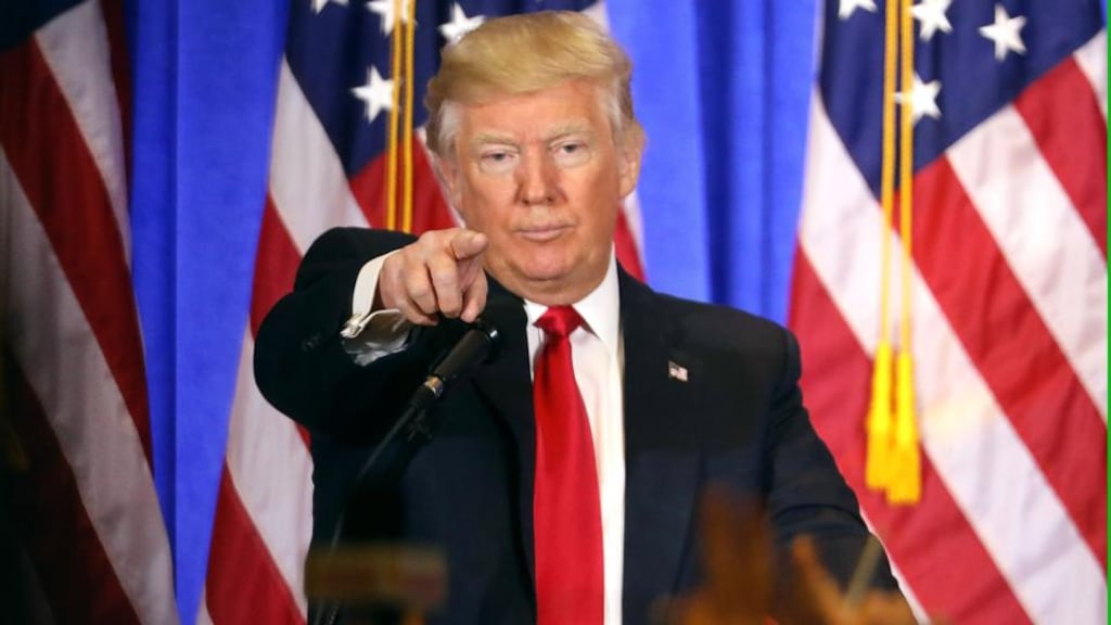 “Trump has been a consistent critic of the trade policies of countries such as China for years. He has been elected on a ticket of doing something about it.” Photograph: Spencer Platt/Getty Images