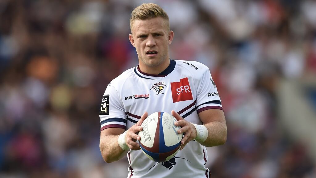 Ian Madigan will join Bristol from Bordeaux-Begles in a deal worth over €1.5 million over three years. Photograph: Nicolas Tucat/AFP/Getty Images