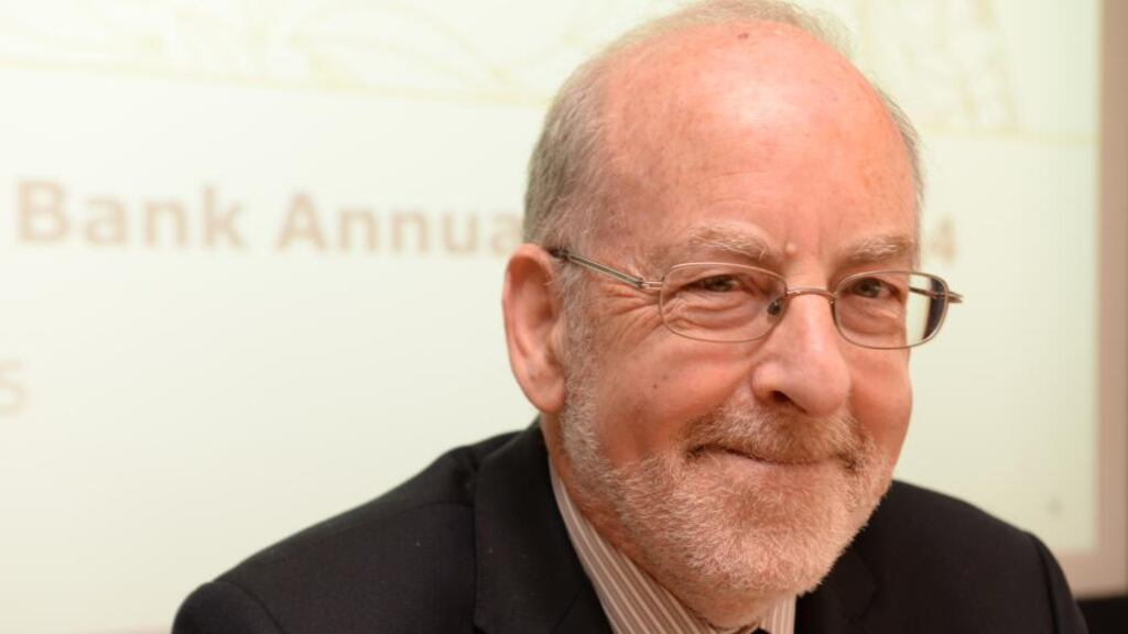 Prof Honohan was speaking at the Oireachtas finance committee, likely to be his final appearance before he leaves his role later this year Photograph: Cyril Byrne / The Irish Times