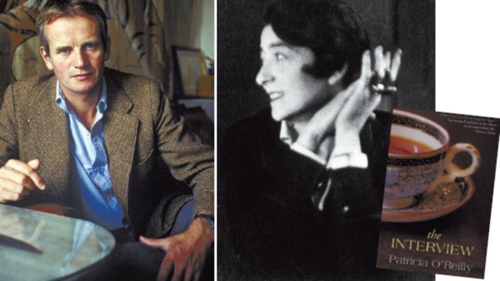 Bruce Chatwin and Eileen Gray, whose meeting is the subject of Patricia O’Reilly’s novel, The Interview