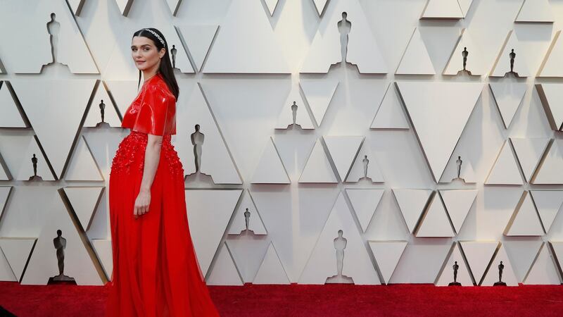 Rachel Weisz in Givenchy on the red carpet. Photograph: Mario Anzuoni/Reuters