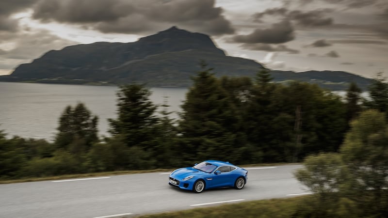 OK, so there isn’t the violent musicality of the V6 or V8-engined F-Type models, but for a four-pot, it’s pretty good.