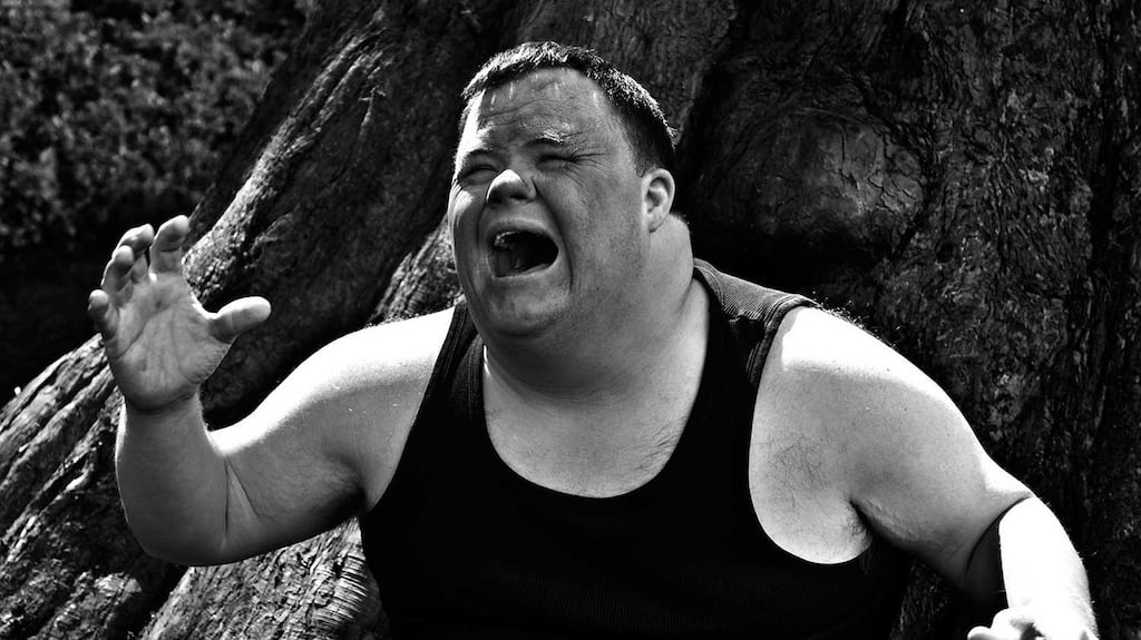 Mark Smith as King Lear in ‘Reason in Madness’. Photograph: Vincent Lillis