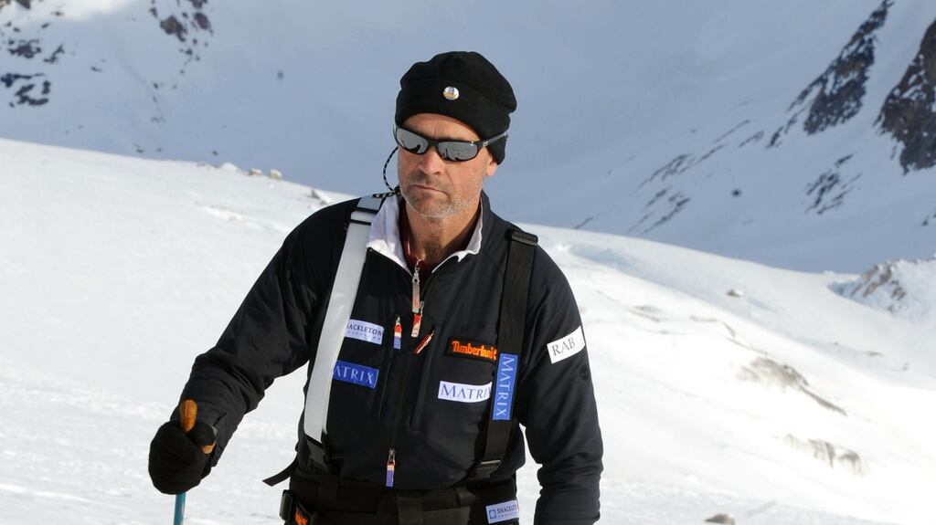 File photograph of Henry Worsley from Fulham, London, in 2008. Photograph: Joel Ryan/PA Wire