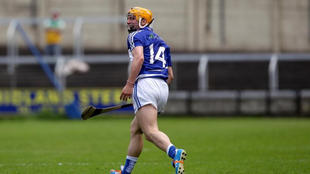 Charlie Dwyer scored three points as Laois defeated Antrim. Photo: Ryan Byrne/Inpho