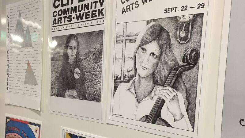 Clifden Community Arts Festival is known for its striking posters, many by local artist Joe Boske, and these form part of the collection.