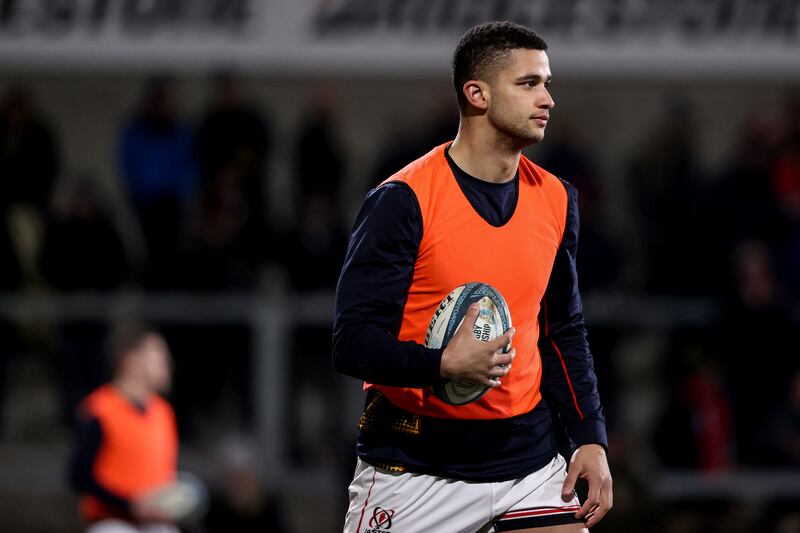 Cormac Izuchukwu : impressed in Ulster's win over Scarlets. Photograph: Ben Brady/Inpho