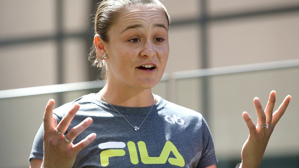 Ash Barty, the world No 1, announced her retirement from tennis at the age of 25, less than two months after winning the Australian Open in Melbourne. Photograph: Jone Searle/EPA