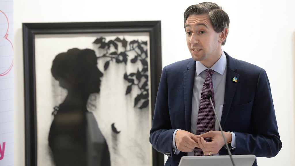 Minister for Health Simon Harris at launch of the HSE’s HPV Vaccine Information Campaign at the Royal Hibernian Academy Gallery, Dublin. Photograph: Dara Mac Dónaill/The Irish Times