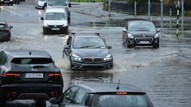 Parts of south Dublin flooded after heavy bursts of rain