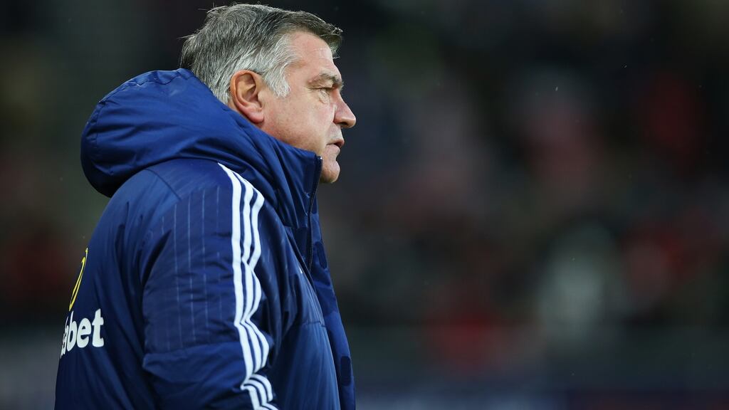 Sam Allardyce, manager of Sunderland: usually a good man for a pre-match chat, but not this weekend, apparently. Photograph: Ian MacNicol/Getty Images