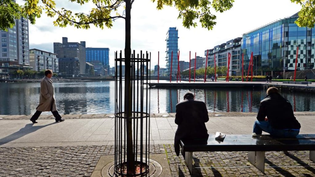 The Docklands: one-bed apartments are now changing hands for €200,000