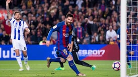 Messi on the double as Barca edge by Real Sociedad