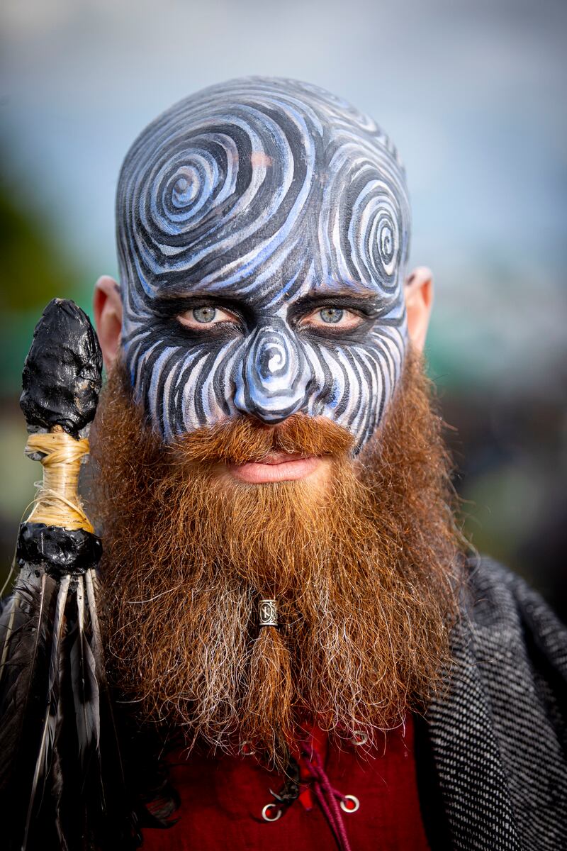 Sean Duggan from Tallaght at the festival. Photograph: Tom Honan/The Irish Times