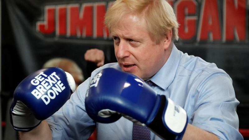 British prime minister Boris Johnson: ‘absolutely no reason’ why an agreement with EU could not be reached by end of next year. Photograph: FRANK AUGSTEIN/POOL/AFP via Getty Images