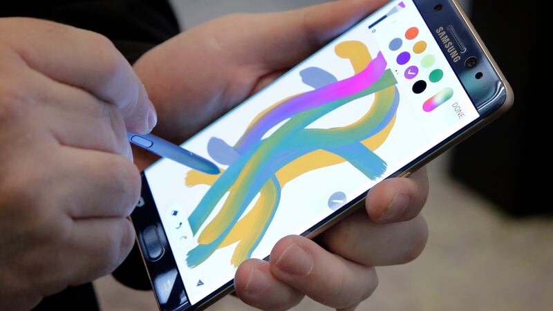 Samsung’s Galaxy Note 7: South Korean firm scrapped phone on Tuesday. Photograph: Richard Drew/AP Photo