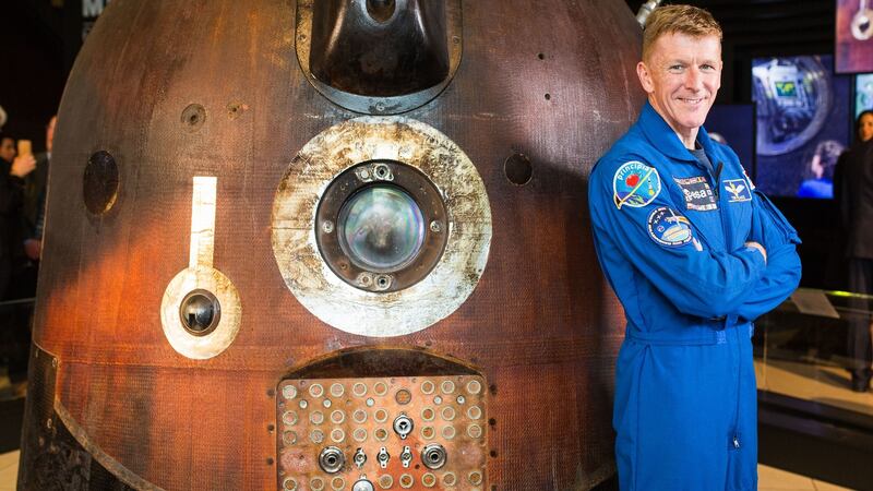 Tim Peake’s Spacecraft exhibition is running at the Ulster Transport Museum