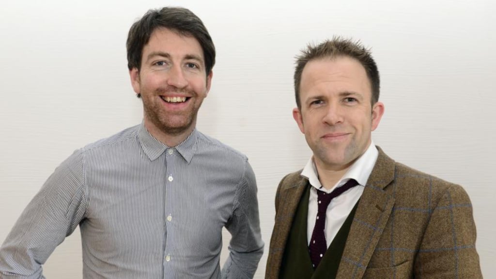 Colm (left) and Daniel