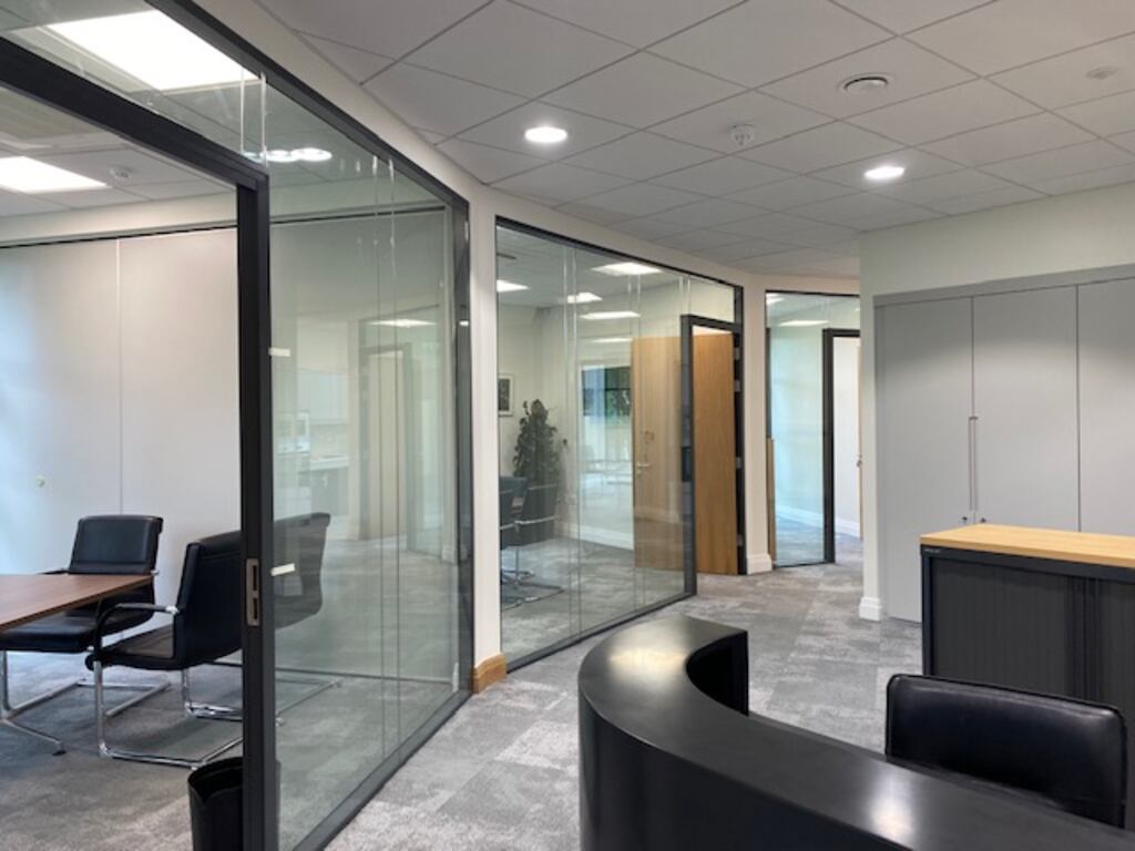 The reception area at 3015 Lake Drive in Citywest in Dublin.