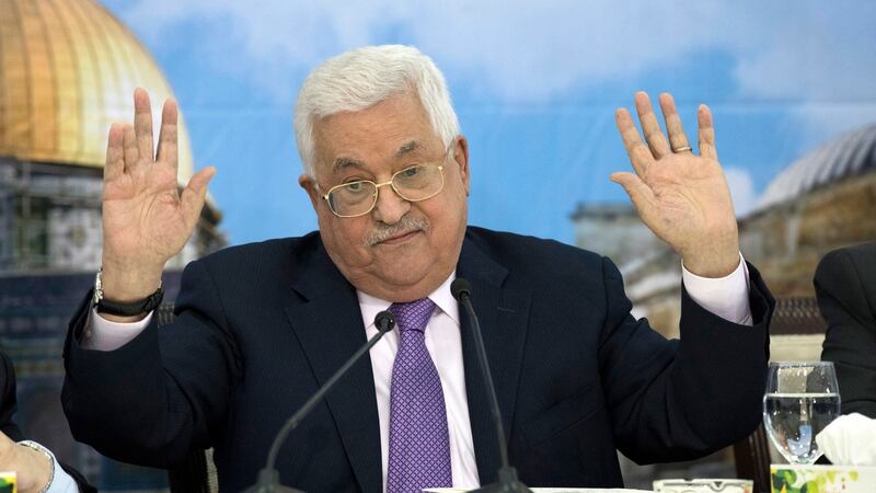 Palestinian president Mahmoud Abbas: Donald Trump’s actions may show he has transformed personal animus toward the Palestinians into US policy. Photograph: Atef Safadi