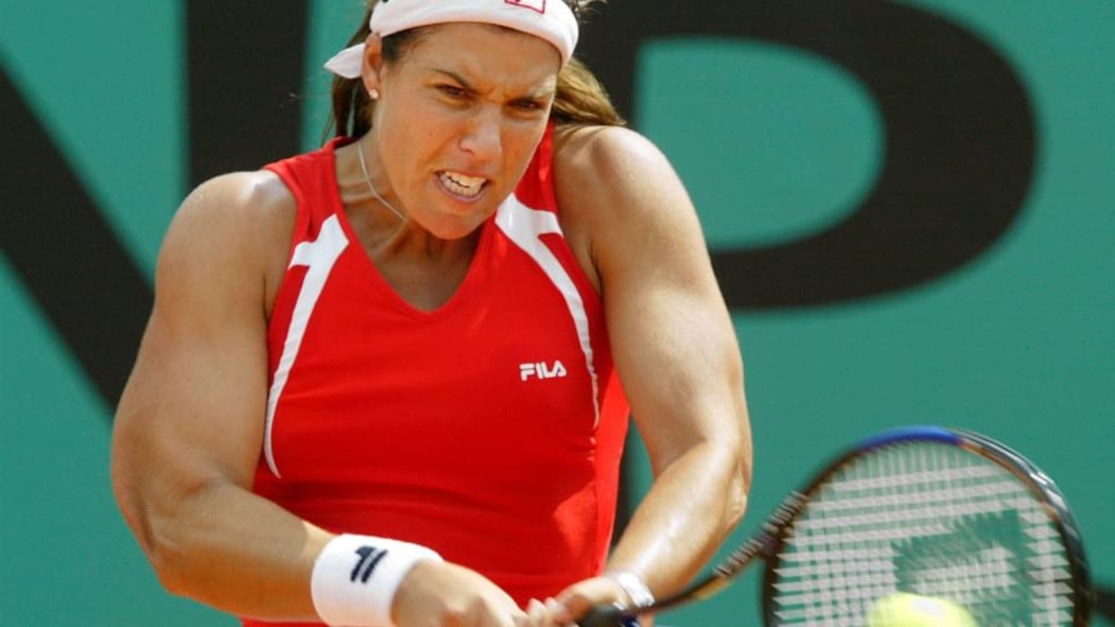 Jennifer Capriati is accused of punching Ivan Brannan while he worked out at a gym on Valentine’s Day and authorities also claim Capriati stalked him for several months. Photograph: Michael Kooren/Reuters