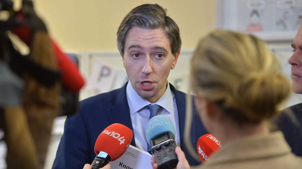 Minister for Health Simon Harris: ‘I know their stories . . . I consider some of them friends’. Photograph: Alan Betson / The Irish Times