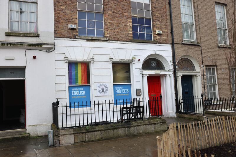 Dublin College of Advanced Studies (DCAS) on Capel Street, Dublin, currently has 250 students. Photograph: Dara Mac Dónaill