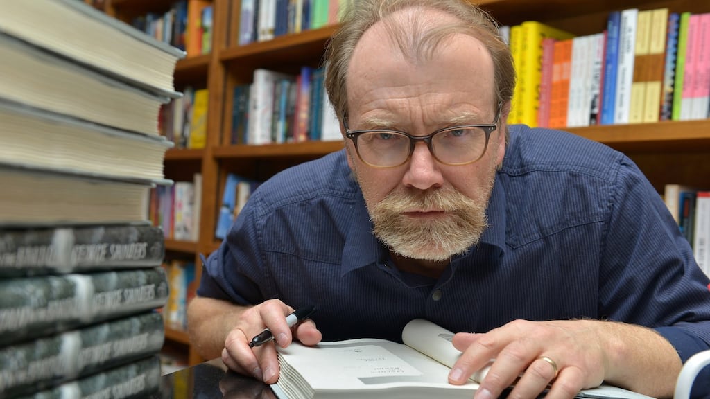 George Saunders’ new book A Swim in a Pond is truly worth its weight in gold. Photograph: Johnny Louis/FilmMagic