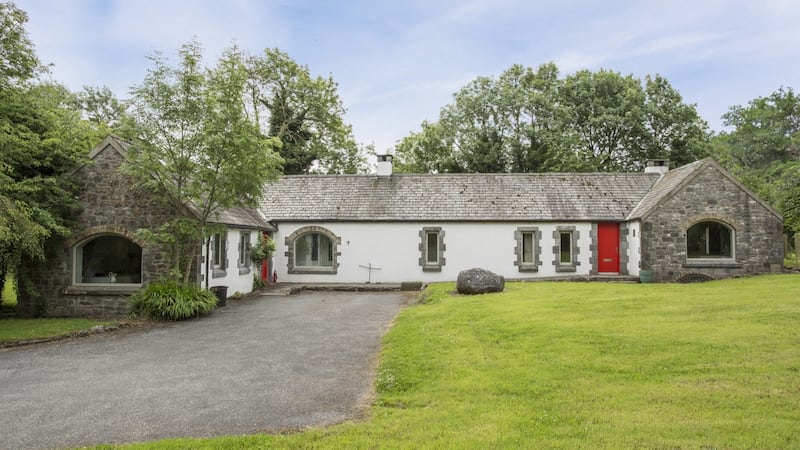Ballybur Coach House was designed by architect Edwin Lutyens as a fishing lodge for Joseph Bruce Ismay, once chairman and managing director of shipping company the White Star Line. Photograph: Laetitia Jourdan