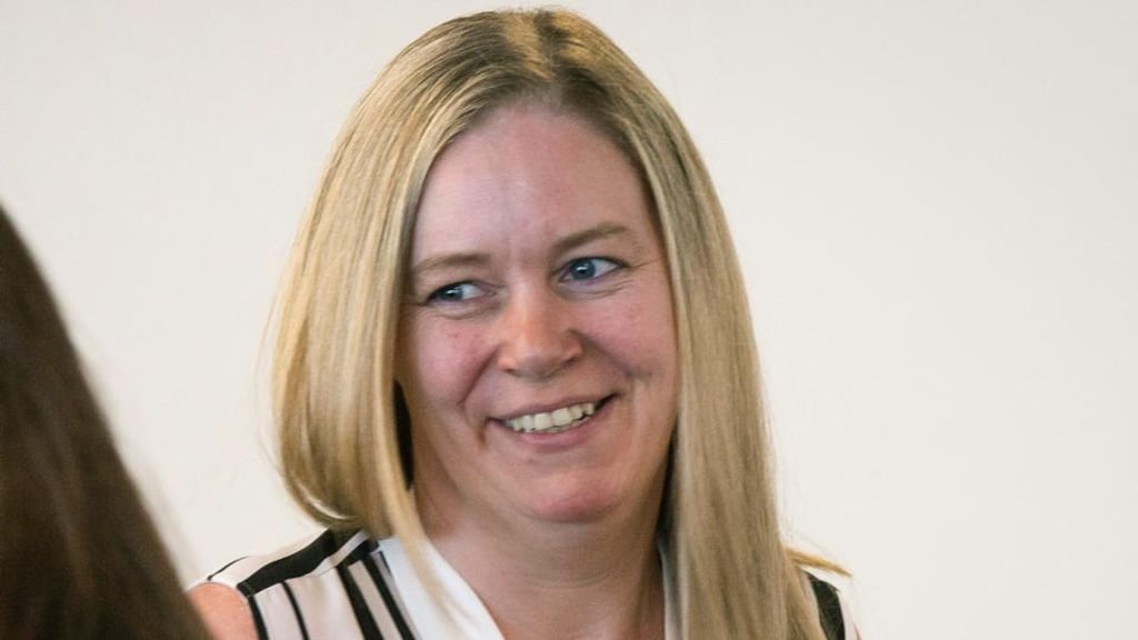 Aisling Brady McCarthy: said she had received frequent visits while in prison from other parents whose children she had cared for in the US. Photograph: Keith Bedford/ Boston Globe via AP