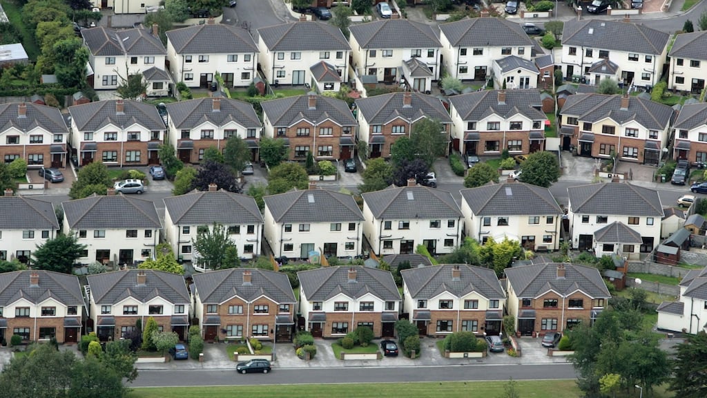 In April, housing completions were 72.7 per cent lower than they had been in the same month in 2019. Photograph: Frank Miller/The Irish Times