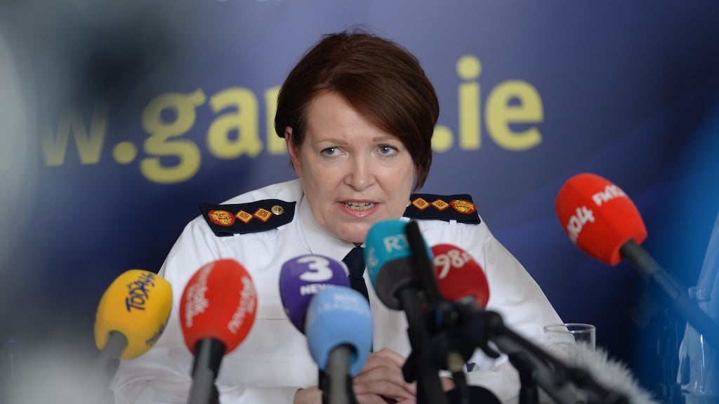 Garda Commissioner Noirin O’Suillivan is to appear before the Oireachtas Committee on Justice Thursday to answer questions on the wrongful convictions of 14,700 people and the exaggeration of breathalyser tests. Photograph: Dara Mac Dónaill