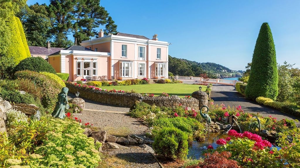 The Victorian Summerhill House, which overlooks Killiney Bay, sold for €7.45 million in November.
