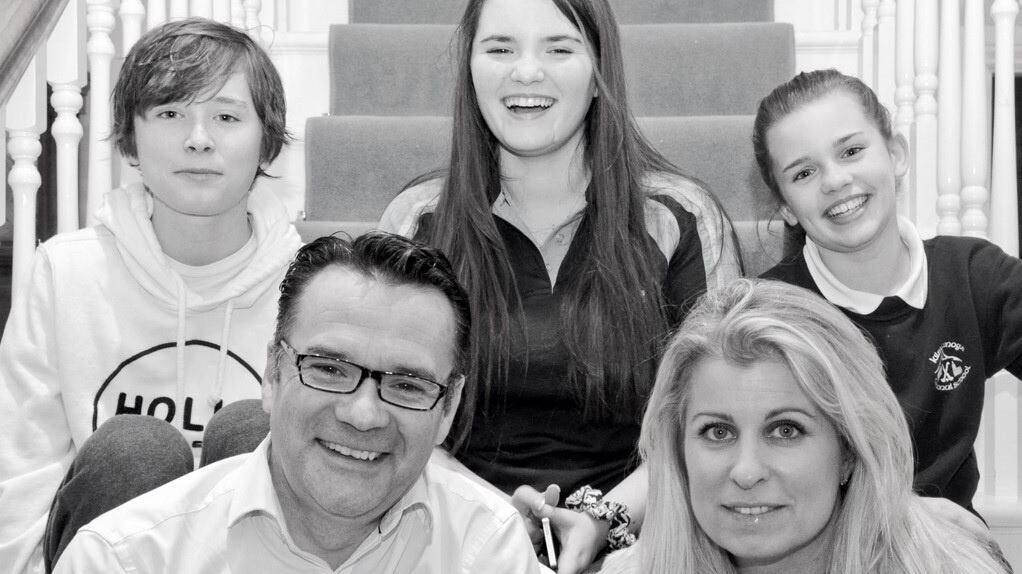 Kyra Jones, with husband Henry and children Charlie, Robyn and Georgia: “All I ever wanted was to have kids. I just felt that’s what life was.”