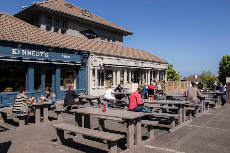 Union Cafe occupies a prime location in the south Dublin village of Mount Merrion