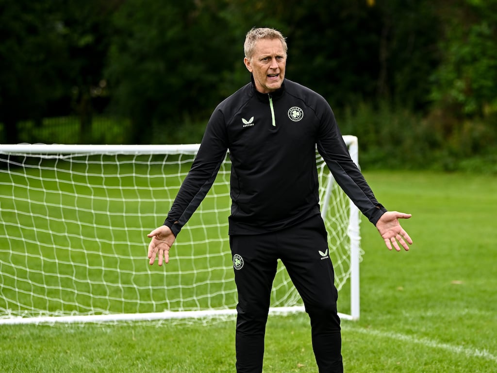 Republic of Ireland manager Heimir Hallgrímsson. Photo: Harry Murphy/Sportsfile