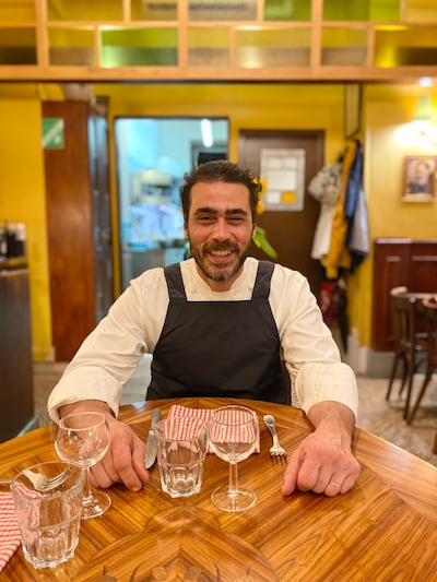 Pierre Altobelli heads up Chez Davia on Rue Grimaldi, Nice