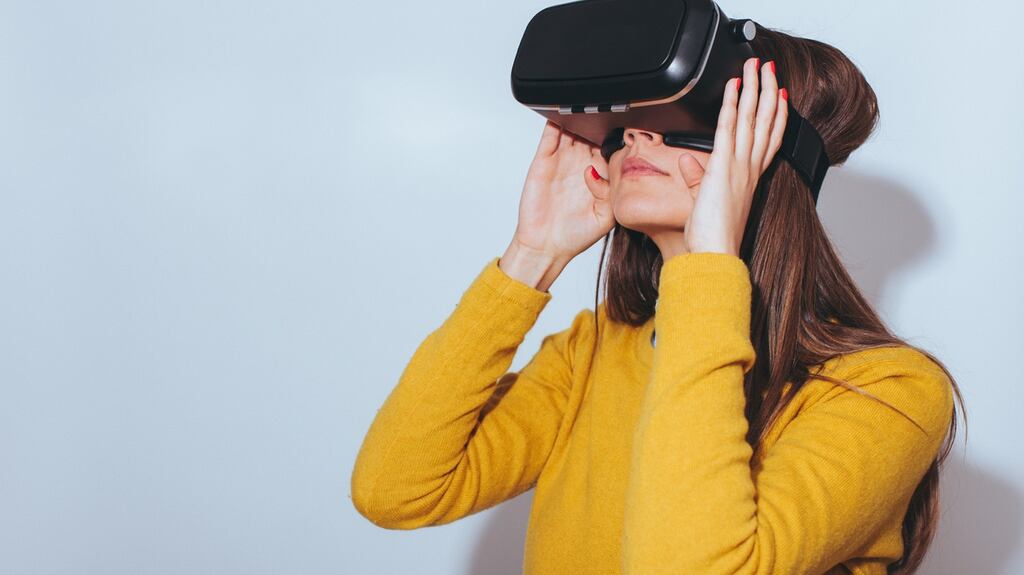 Virtual reality appeared in today’s Junior Cert technology exam. Photo: iStock