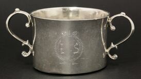 Irish buyer pays €37,000 for  Cromwellian porridge bowl