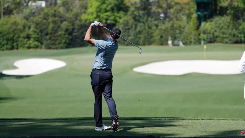 The first Par 3 is as difficult as it gets.